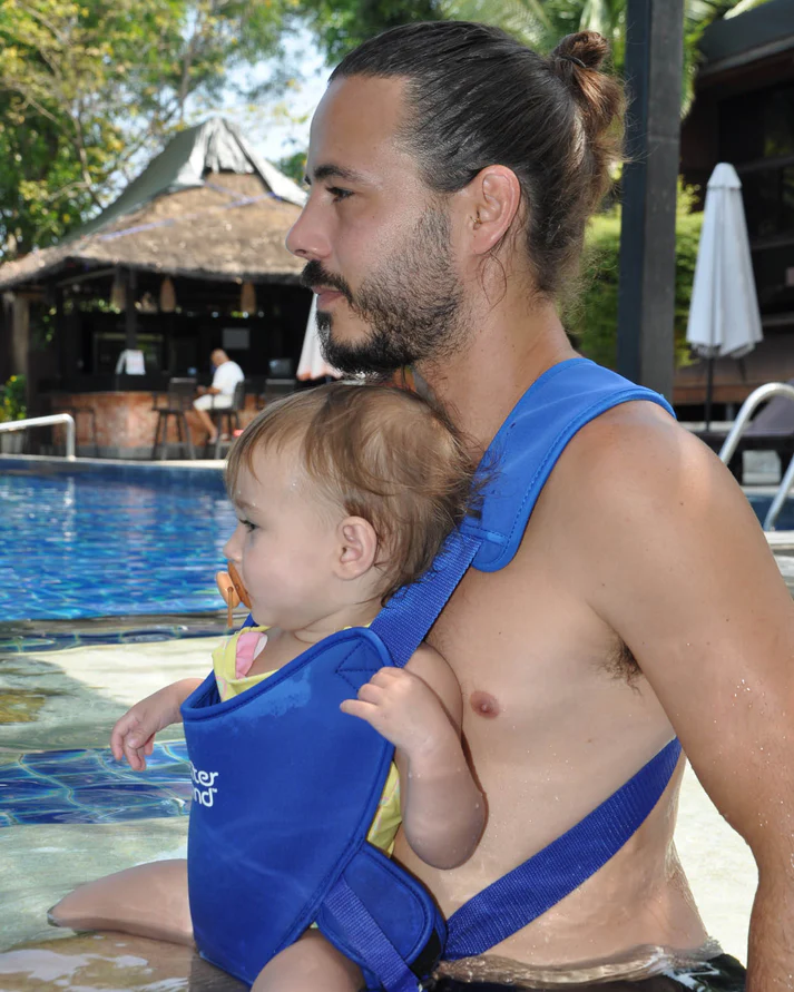 GoMom water baby carrier - Pacific Blue